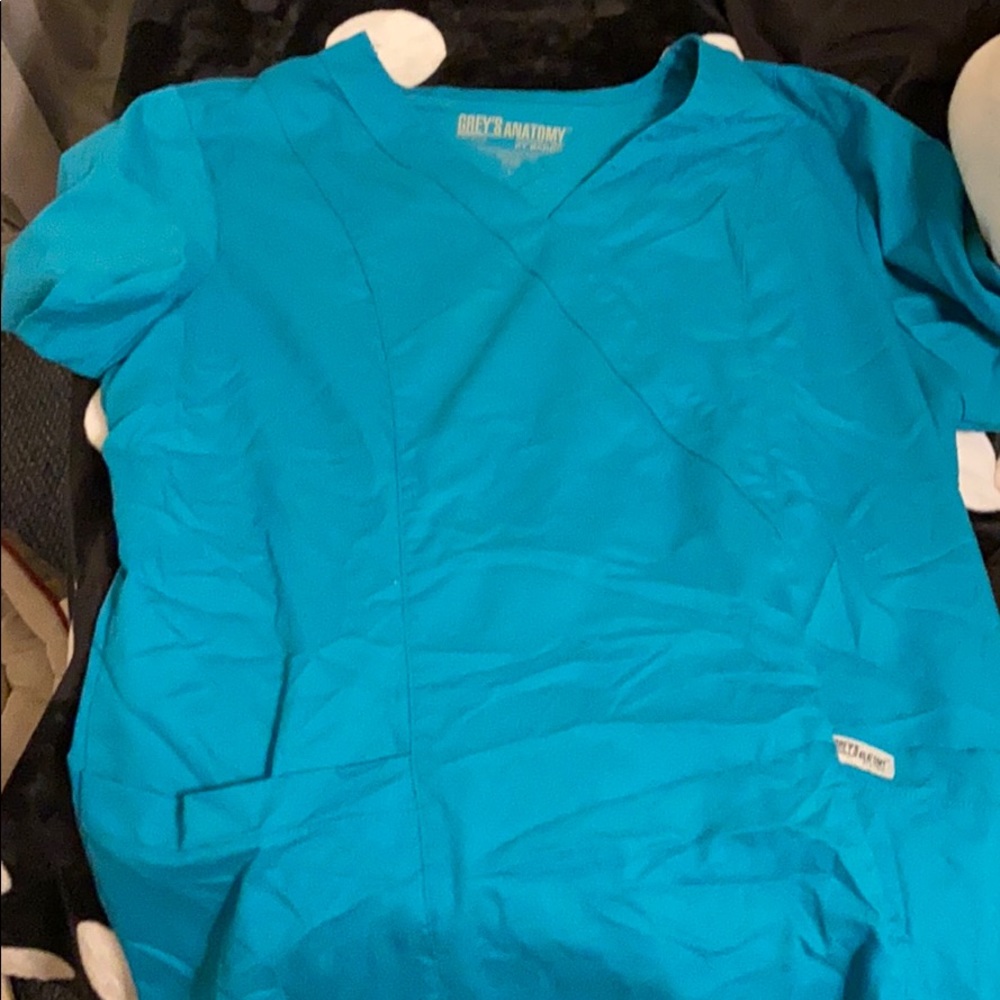 greys anatomy scrub top
